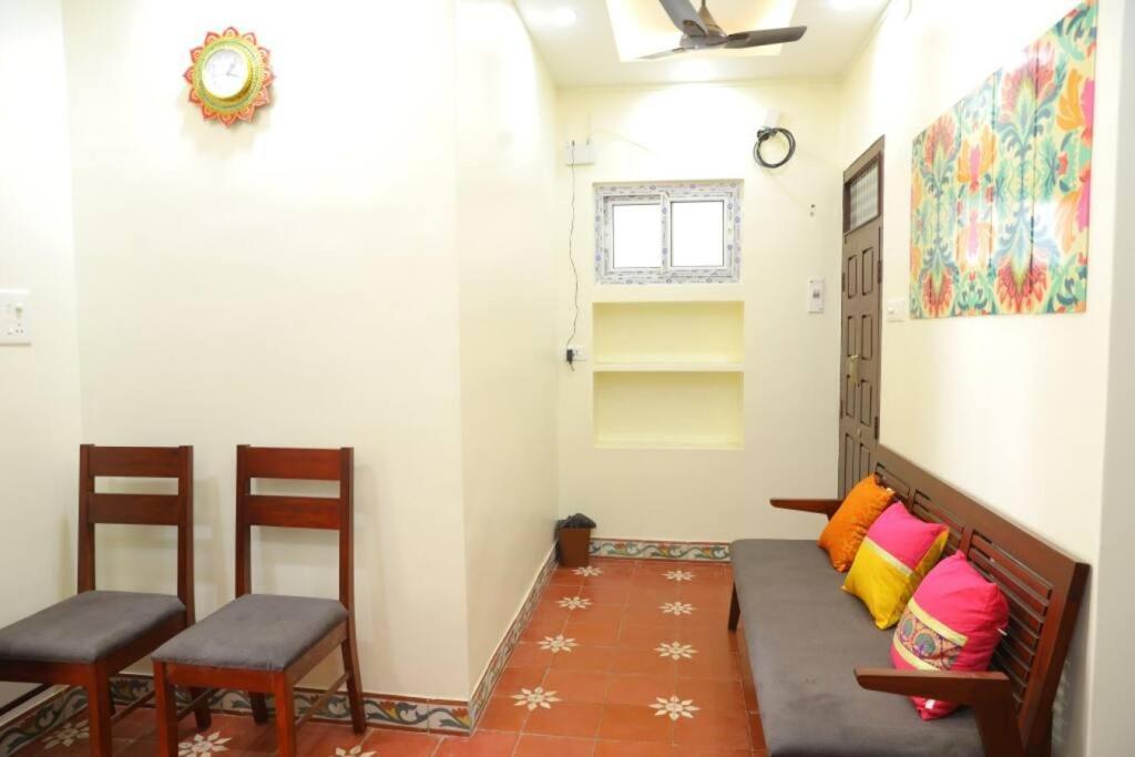 Heritage Home With 3 Bed/3 Bath With Kitchen In A Residential Neighborhood. Madurai Exterior photo